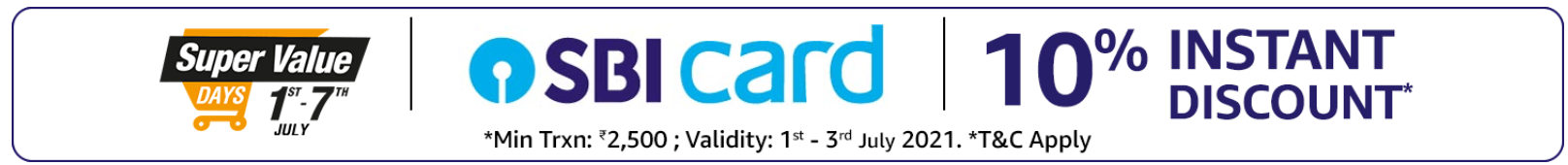 Amazon SBI Card offer