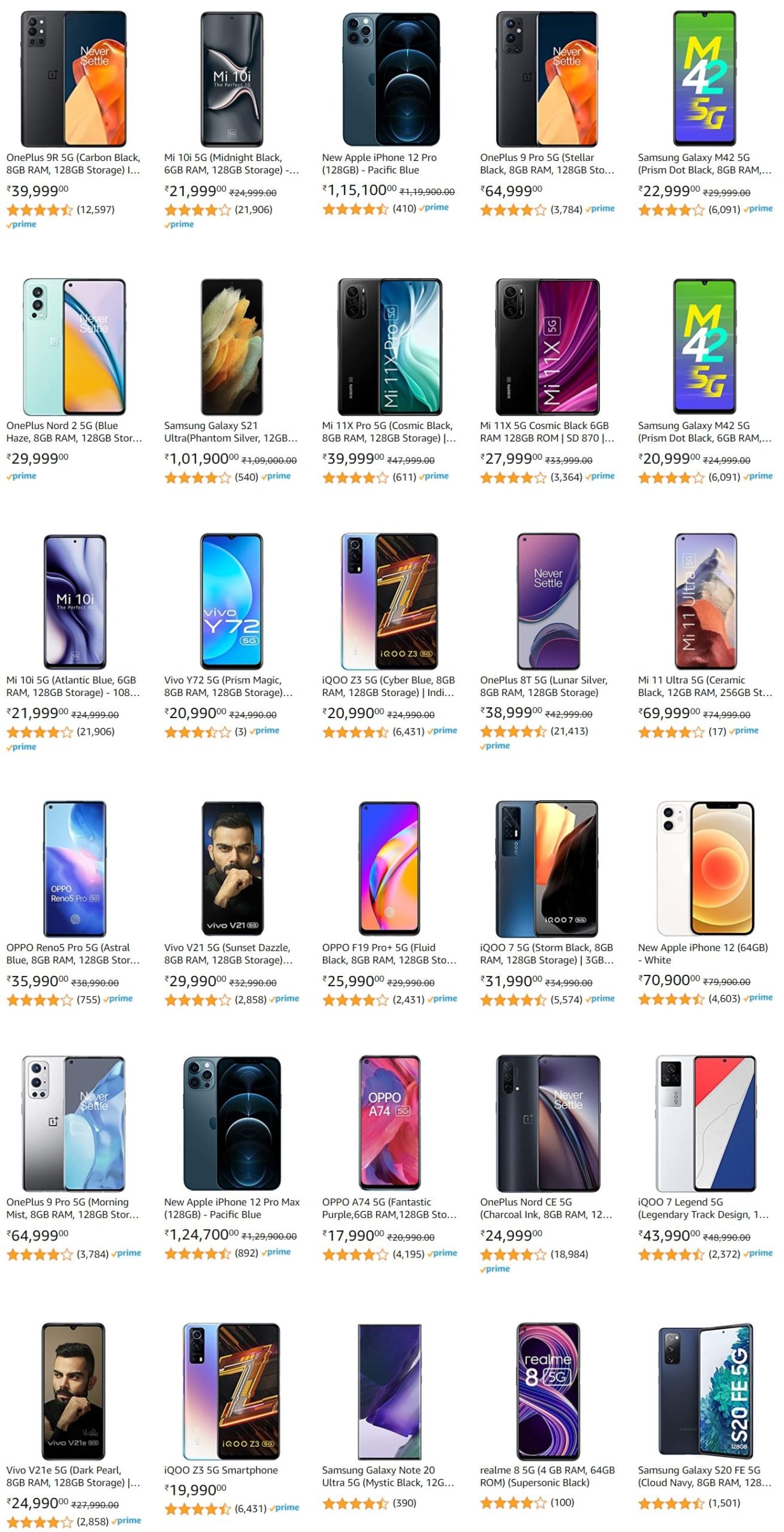 Buy mobile with discount code on amazon