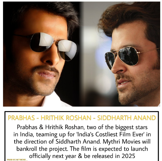 Hrithik Prabhas combo