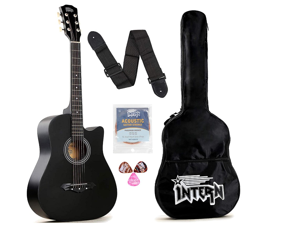 Intern INT-38C Acoustic Guitar Kit Review: A Budget-Friendly Option for Beginners