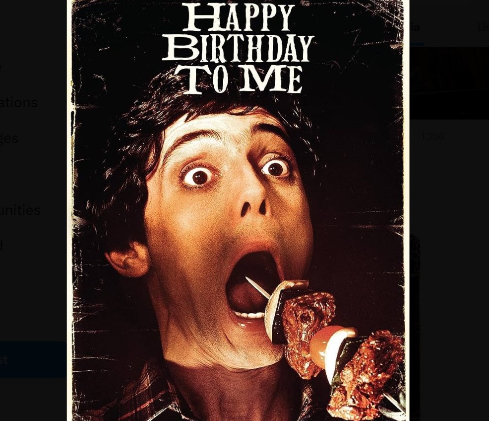 Happy Birthday to Me