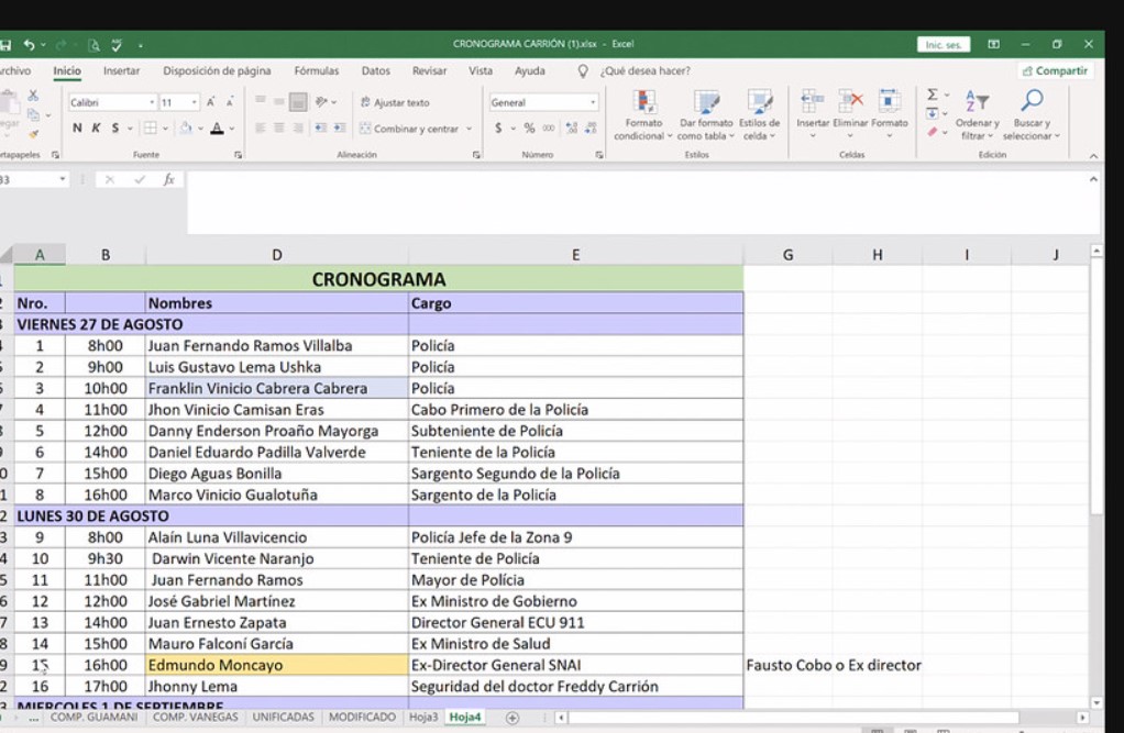 Drop Down List in Excel
