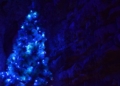 blue Christmas tree