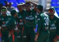 Bangladesh cricket team celebration