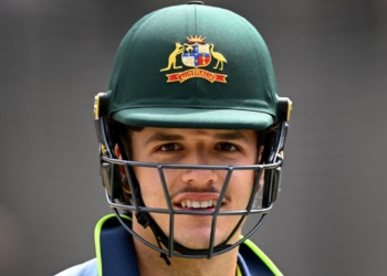 Sam Konstas batting at MCG Boxing Day Test 2024