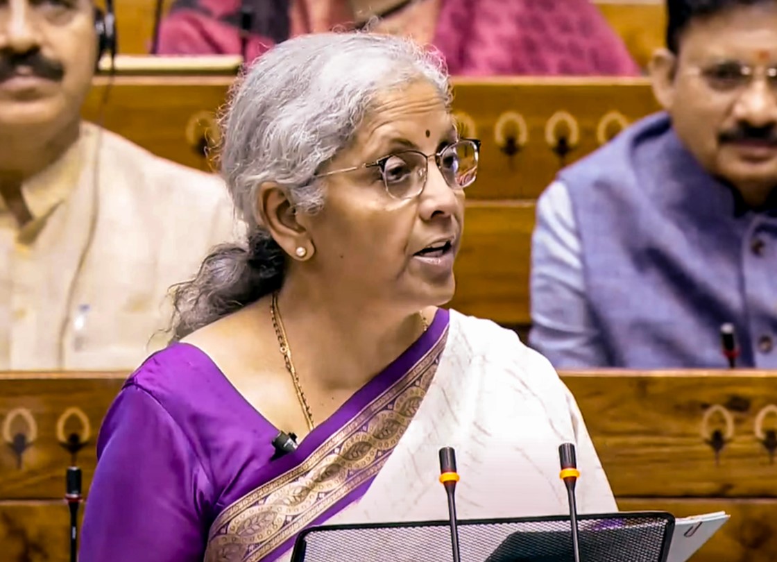 Indian government budget announcement