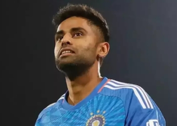 Suryakumar Yadav cricket action shot