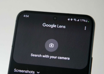 Google Lens AI search smartphone screen