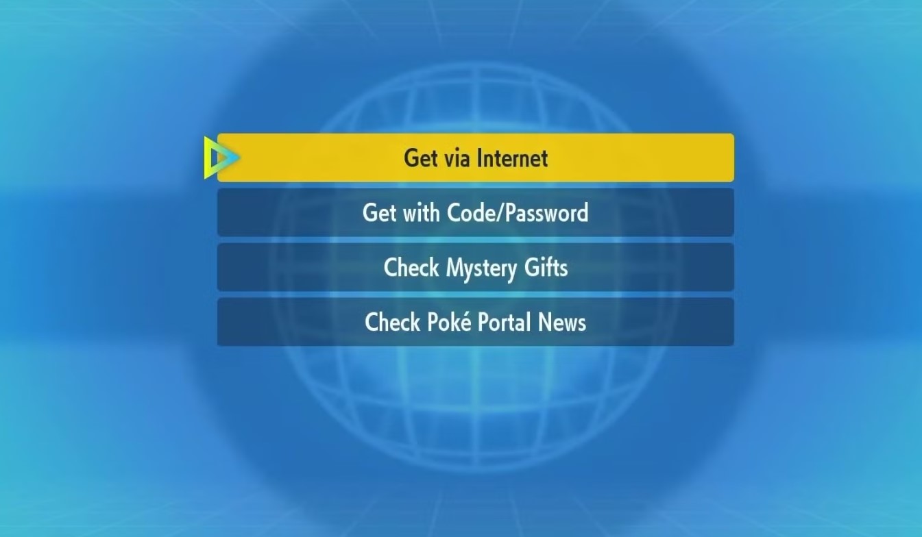 Pokémon Scarlet and Violet Mystery Gift