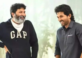 Trivikram Srinivas and Allu Arjun movie shoot