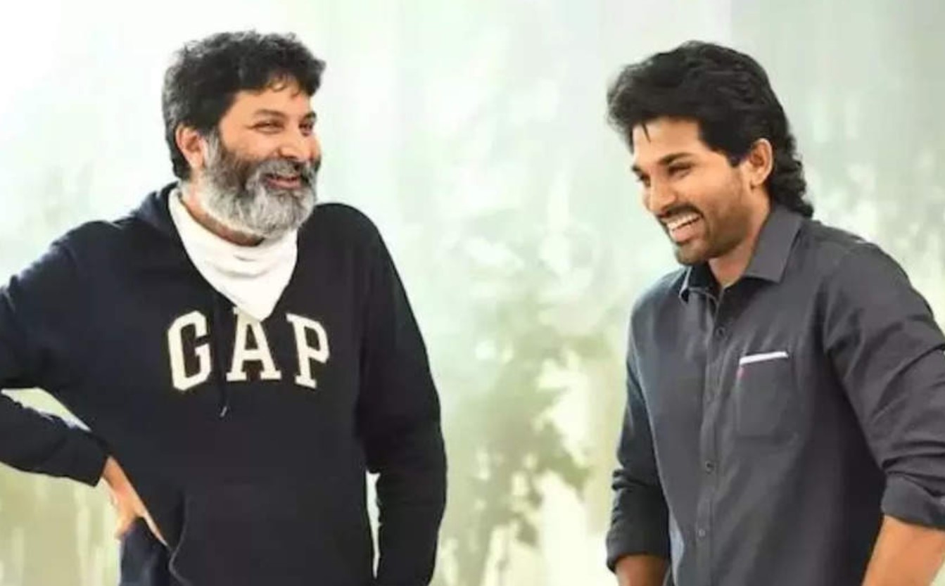 Trivikram Srinivas and Allu Arjun movie shoot