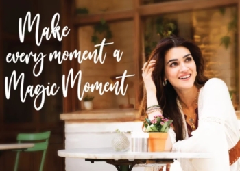 Kriti Sanon Magic Moments Vodka campaign photoshoot