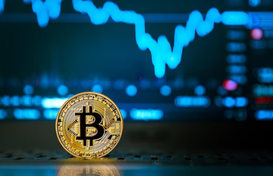 bitcoin trading screen financial chart