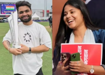 Priya Saroj and Rinku Singh engagement event Samajwadi Party leaders