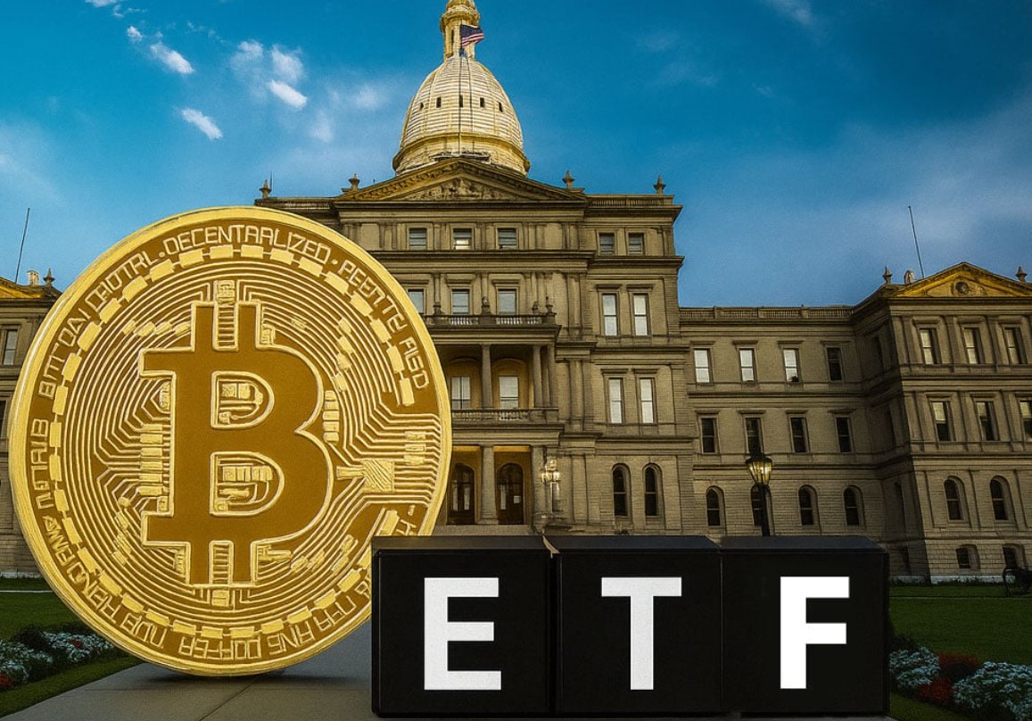 michigan state pension bitcoin etf investment