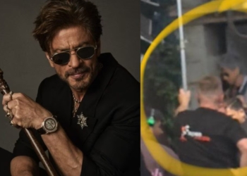 Shah Rukh Khan movie set