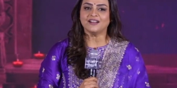 Shilpa Shirodkar makes a bold Telugu comeback in Jatadhara