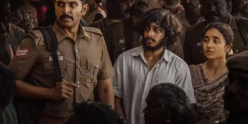 Vikram Prabhu in the true crime cop drama Sirai.