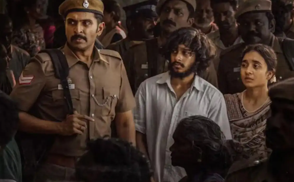 Vikram Prabhu in the true crime cop drama Sirai.