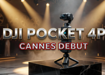 DJI Osmo Pocket 4P compact gimbal camera for filmmakers