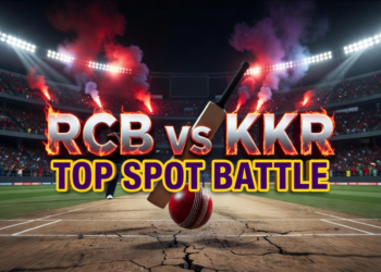 RCB vs KKR IPL match preview Raipur top spot battle