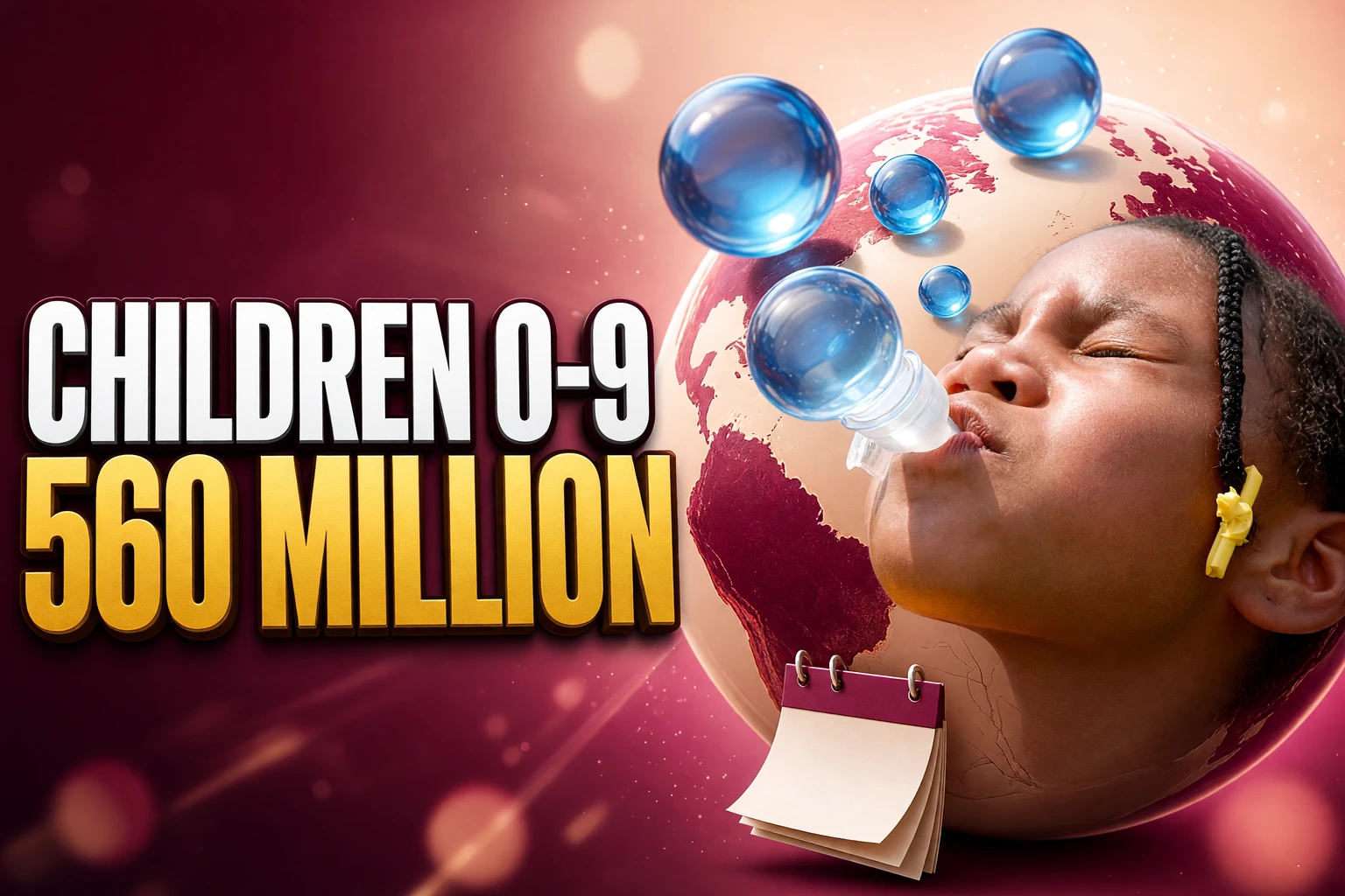 560 million children extra heat-stress days VUB study