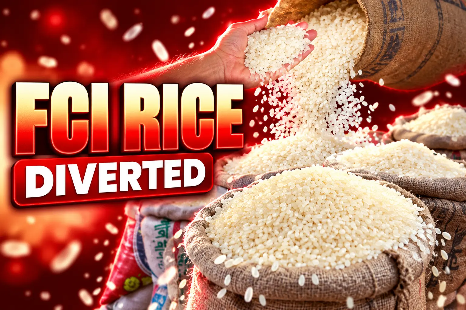 FCI rice diverted to traders CBI books eight