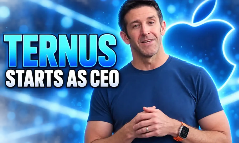 John Ternus starts as Apple CEO hardware bet