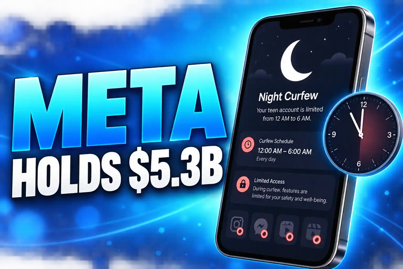 Meta holds $5.3 billion until TikTok YouTube match