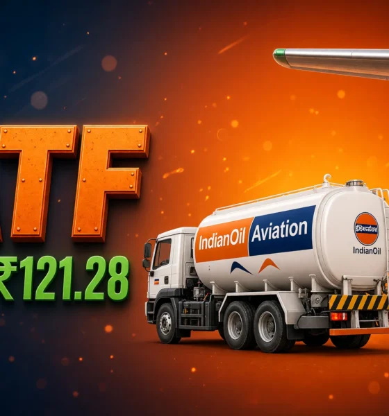 ATF price hike to ₹121.28 a litre September