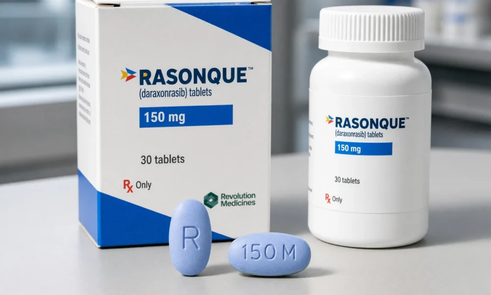 FDA approves Rasonque daraxonrasib pancreatic cancer pill