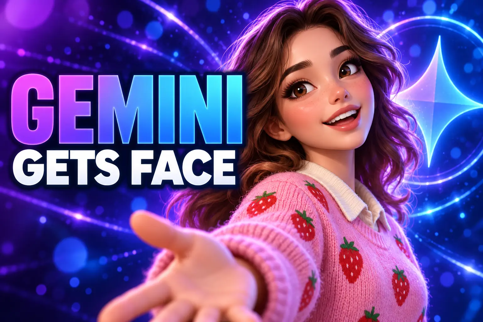 Google Gemini Live Avatar 97 language lip sync
