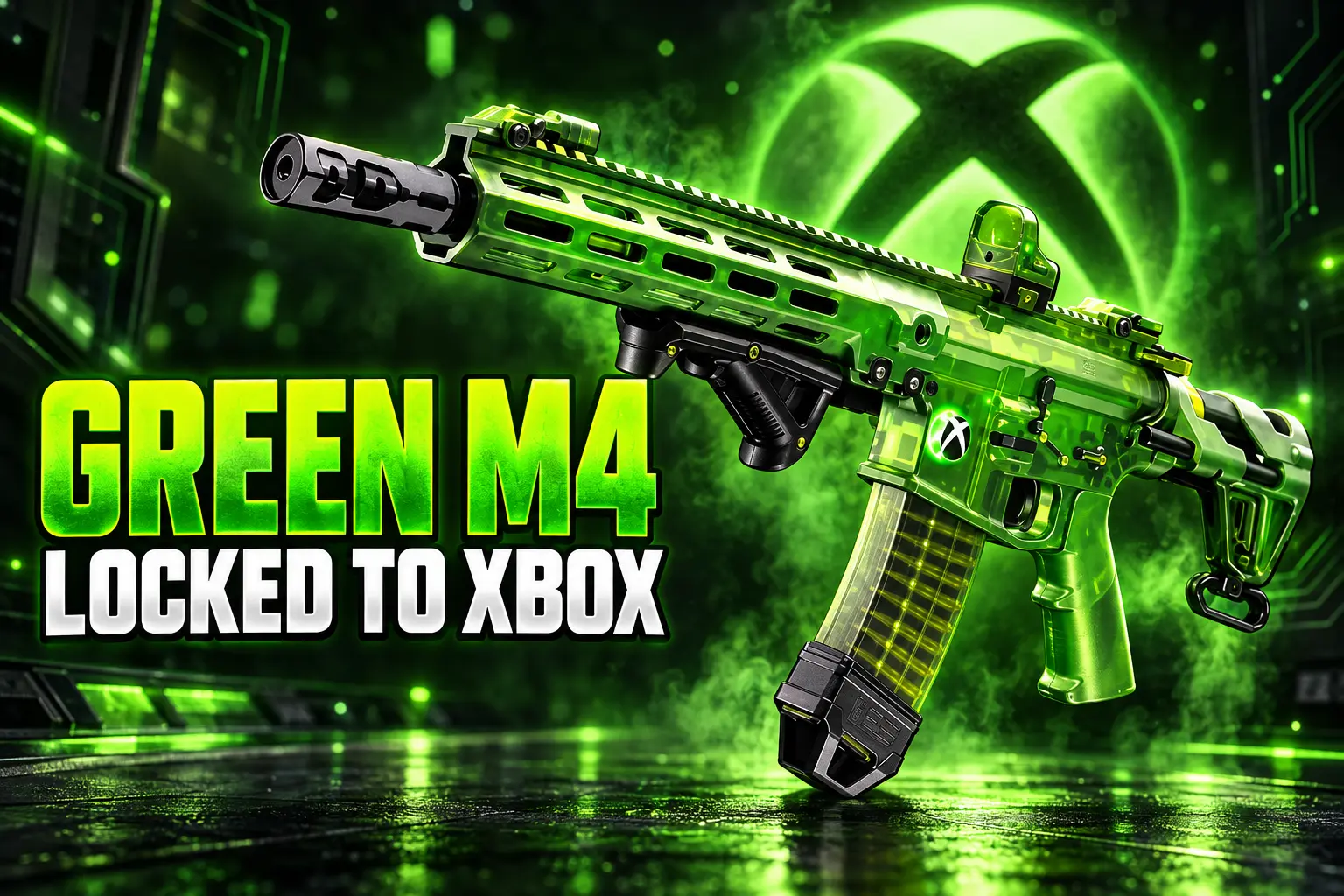 Inner Circuit M4 Xbox 25th anniversary gun skin