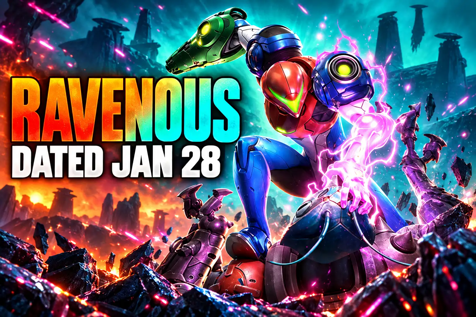 Metroid Ravenous dated January 28 Switch 2 exclusive
