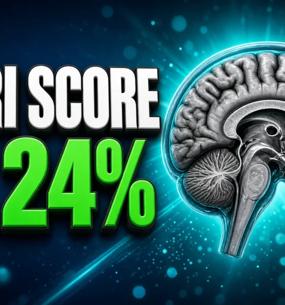 MRI shrinkage score early-onset Alzheimer’s 24 percent risk