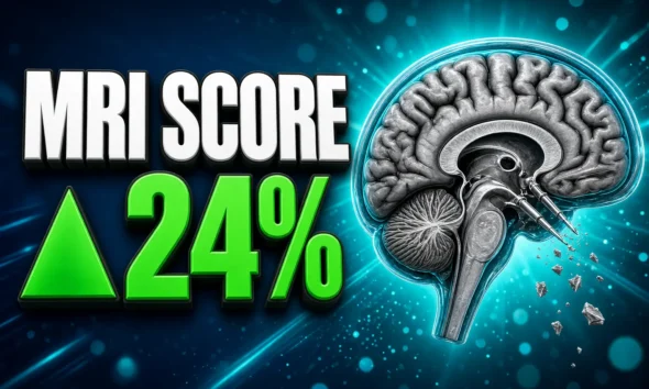 MRI shrinkage score early-onset Alzheimer’s 24 percent risk
