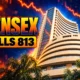 Sensex falls 813 points as oil hits $100