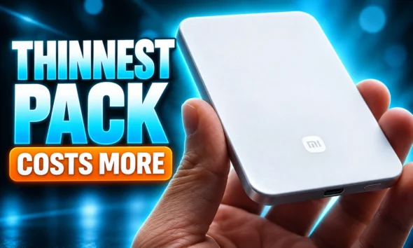 Xiaomi UltraThin pack costs more than 165W