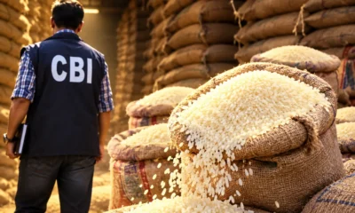 CBI books eight over 50645 tonnes FCI rice