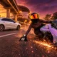 Gurugram Golf Course Road Sia biker hit-and-run