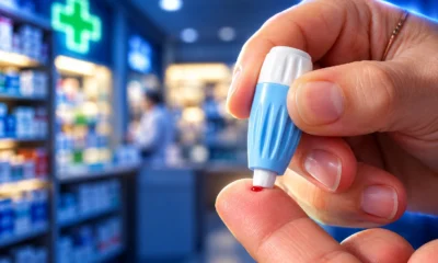 NHS pharmacy cholesterol pin-prick tests autumn