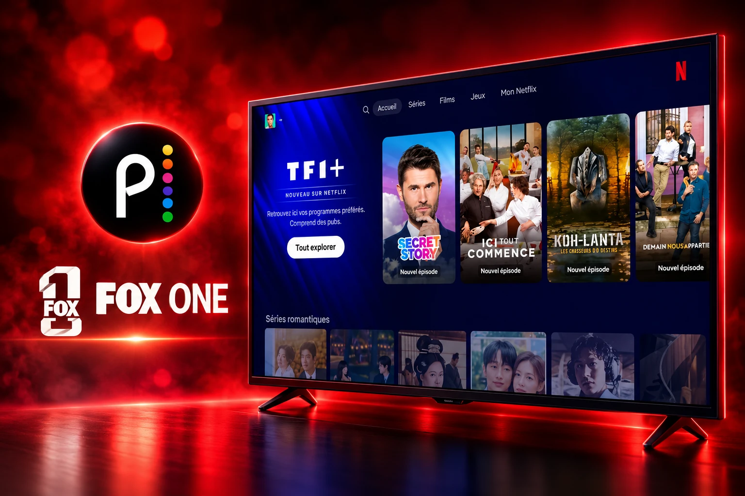 Netflix weighs hosting Peacock Fox One app