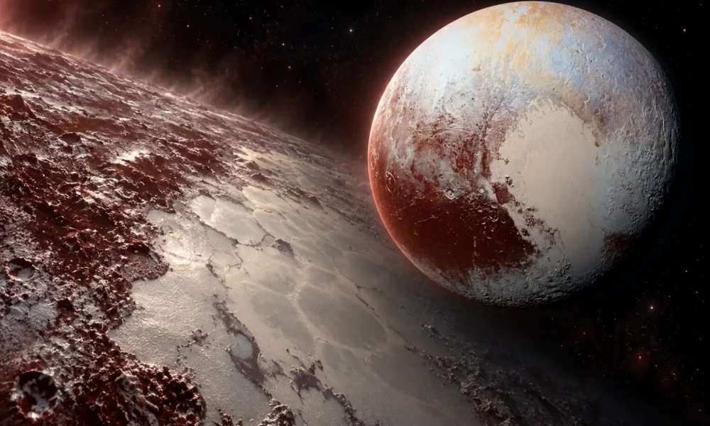 Pluto heart glacier liquid nitrogen rising