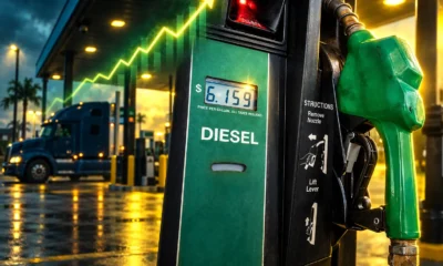 US diesel crosses six dollars a gallon