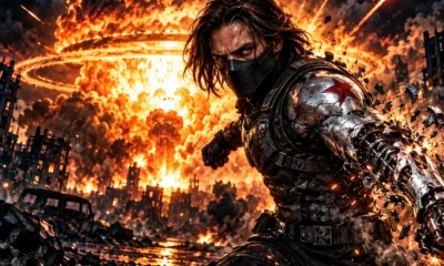 Bucky Barnes nuclear blast Avengers Armageddon