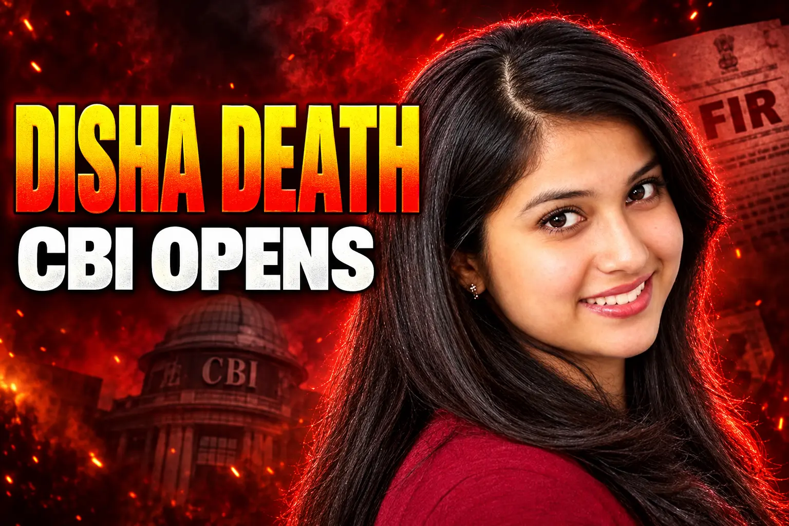 CBI FIR Disha Salian death case Bombay High Court