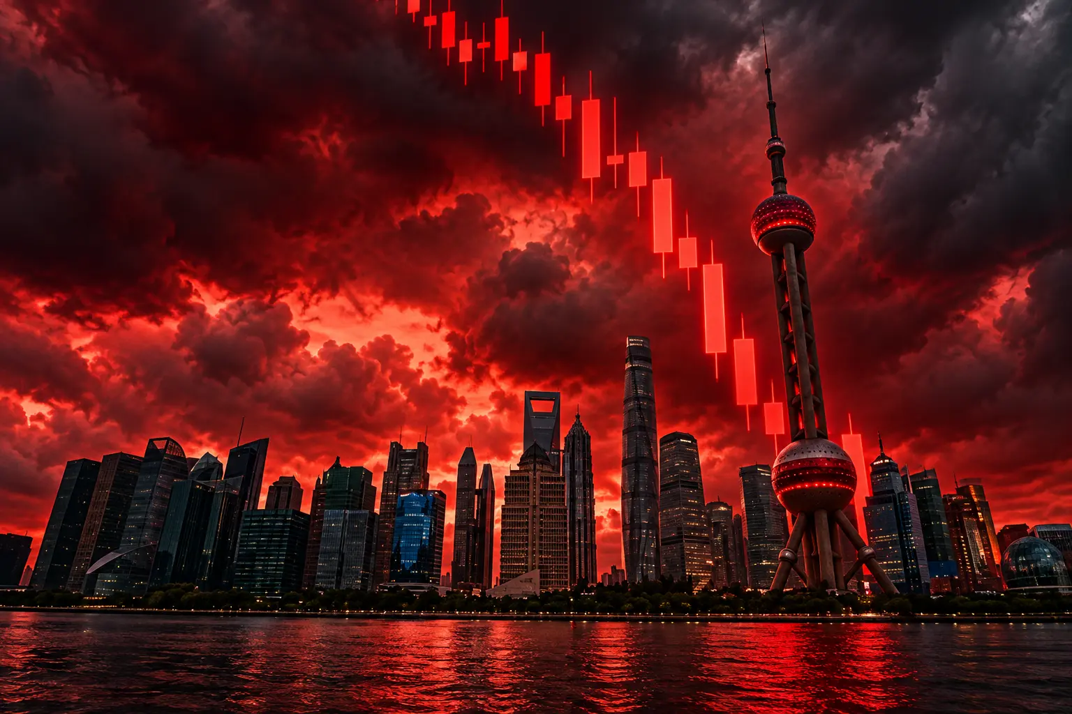 CSI 300 bear market 10-week losing streak China