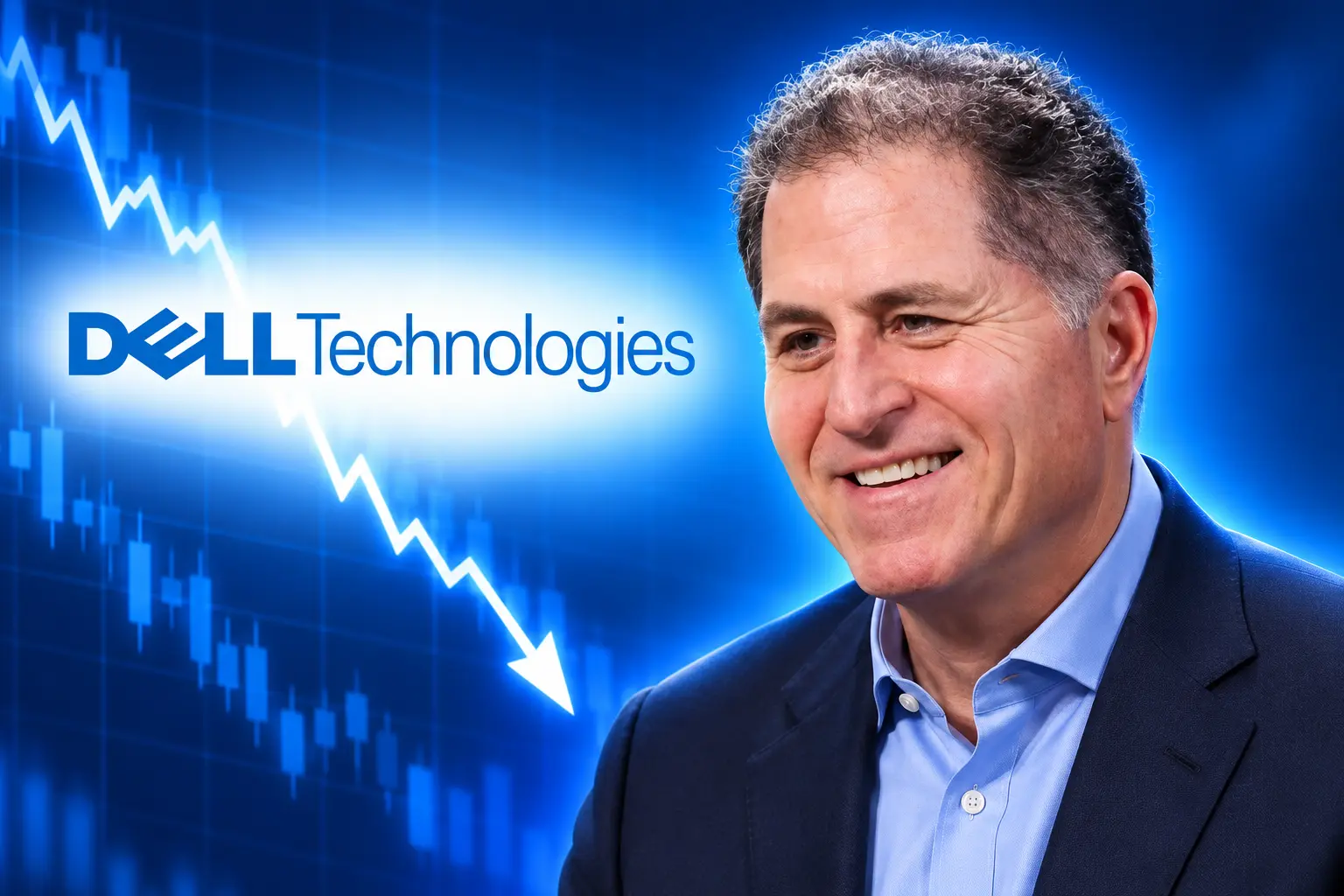 Dell stock plunge Barclays enterprise AI memory downgrade