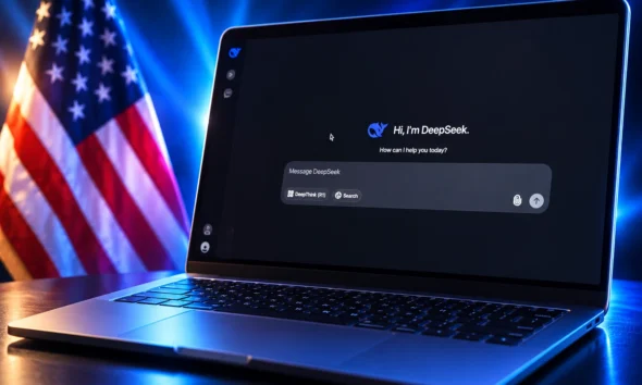 DHS DeepSeek ban civilian federal agencies third-party tools