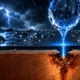 Charged raindrops pierce 60-nanometer Teflon on copper